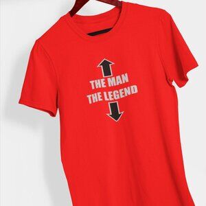 The Man, The Legend Shirt | The Man Text Shirt | Birthday Gift Shirt | Trendy